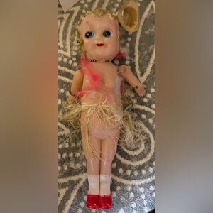 Vintage 1920’s-1930’s Kewpie Celluloid Carnival Flapper Doll